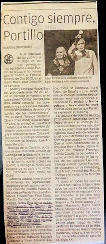 Contigo siempre, Portillo